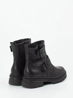 Damen Waldläufer – Biker-Stiefelette aus Kalbleder