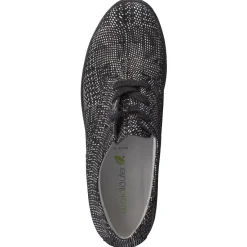 Damen Waldläufer – Derby-Schnürschuh aus Lackleder