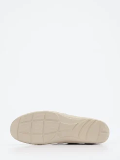 Damen Waldläufer – Klettslipper aus Leder in Taupe