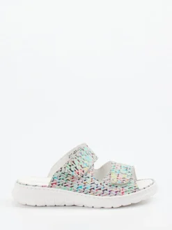 – Komfort-Pantolette aus geprägtem Leder color*Waldläufer Discount