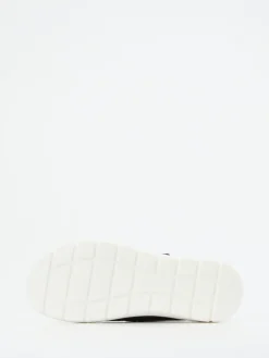 Damen Waldläufer – Komfortsandale aus Nubukleder Dunkel