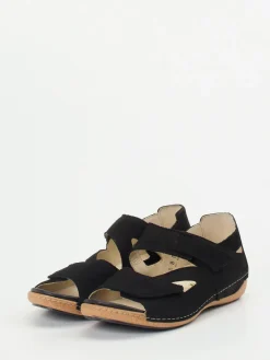 Damen Waldläufer – Komfortsandale aus Nubukleder