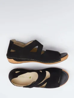 Damen Waldläufer – Komfortsandale aus Nubukleder