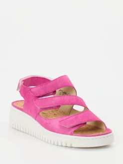 Damen Waldläufer – Komfortsandale aus Veloursleder