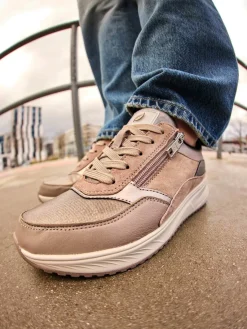 Damen Waldläufer – Komfort-Sneaker aus Veloursleder