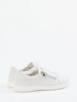 – Komfort-Sneaker aus Kalbleder Offwhite*Waldläufer Clearance