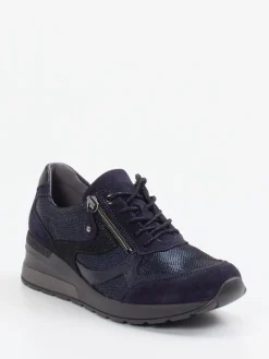 – Komfort-Sneaker aus Veloursleder*Waldläufer Hot