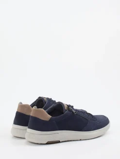 – Komfort-Sneaker aus Nubukleder Dunkel*Waldläufer Discount