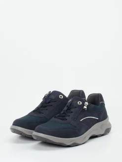 Herren Waldläufer – Komfort-Sneaker aus Nubukleder