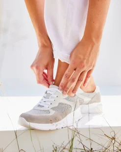 – Komfort-Sneaker aus Veloursleder*Waldläufer New