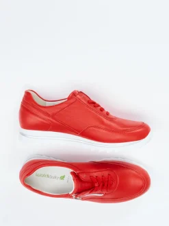 – Komfort-Sneaker aus Kalbleder*Waldläufer