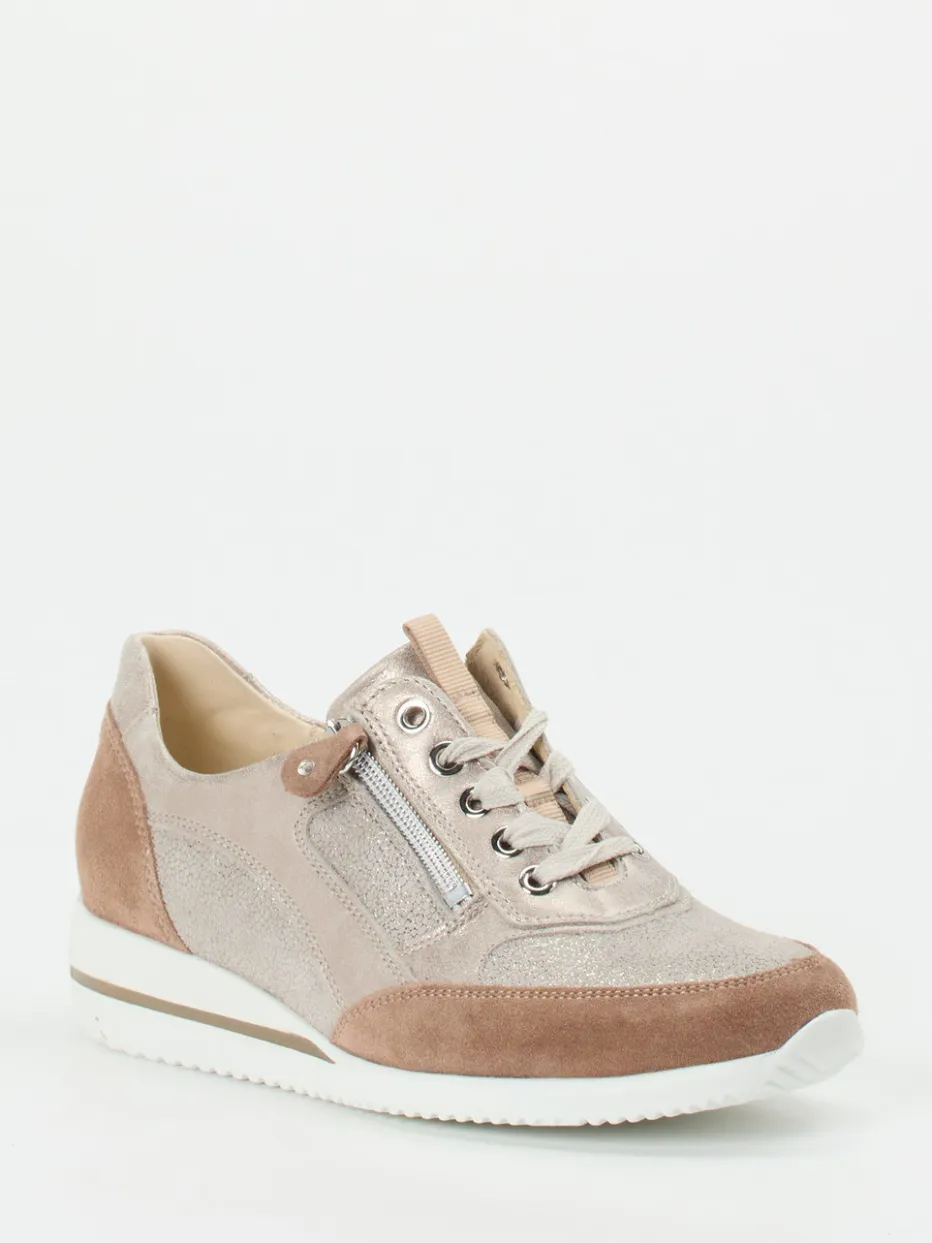 – Komfort-Sneaker aus Metallicleder*Waldläufer Sale