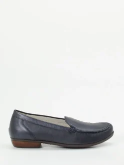 – Loafer aus Glattleder Dunkel*Waldläufer Online