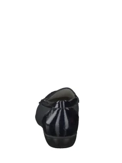 Damen Waldläufer – Loafer aus Kalbleder in Dunkel