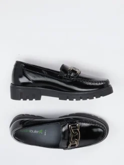 – Loafer aus Lackleder*Waldläufer