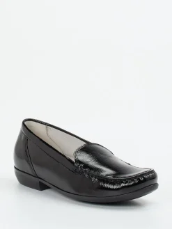 Damen Waldläufer – Loafer aus Lackleder