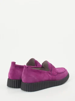 – Loafer aus Veloursleder in*Waldläufer Hot