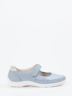 – Mary Janes aus Stretchleder hell*Waldläufer Outlet