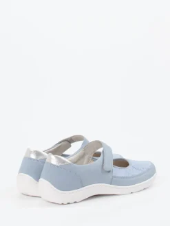 – Mary Janes aus Stretchleder hell*Waldläufer Outlet