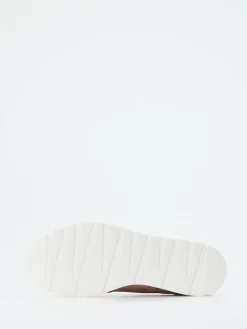 – Plateau-Sneaker aus geprägtem Leder metallic*Waldläufer Discount