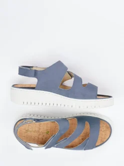 – Sandalen aus Nubukleder jeans*Waldläufer Outlet