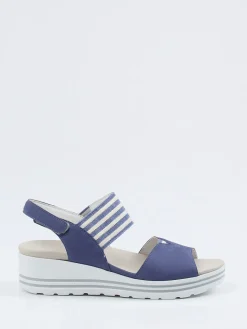 – Sandaletten aus Nubukleder jeans*Waldläufer Hot