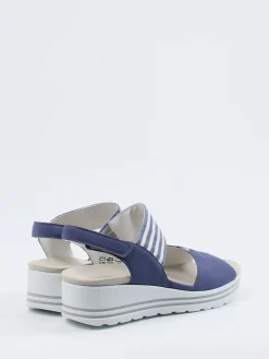 – Sandaletten aus Nubukleder jeans*Waldläufer Hot