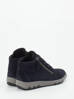 – Schnürboots aus Veloursleder dunkel*Waldläufer Outlet