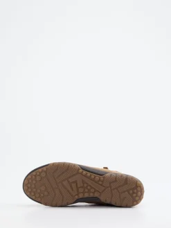 – Schnürboots aus Veloursleder camelbraun*Waldläufer Discount