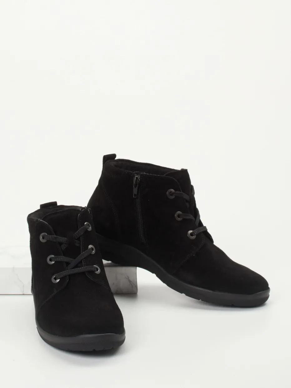 Damen Waldläufer – Schnürboots aus Veloursleder