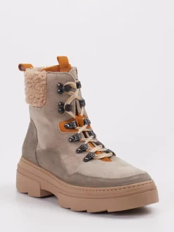 – Schnürboots aus Veloursleder*Waldläufer Online