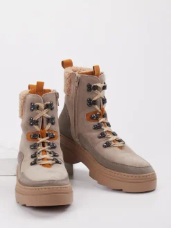 – Schnürboots aus Veloursleder*Waldläufer Online