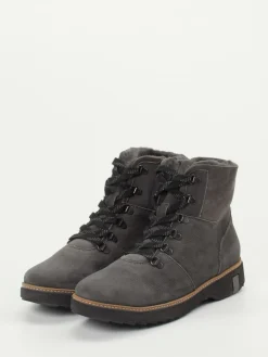 – Schnürboots aus Nubukleder anthrazit*Waldläufer Discount