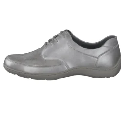 – Schnürschuh aus Metallicleder silberfarben*Waldläufer Clearance