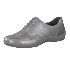 – Schnürschuh aus Metallicleder silberfarben*Waldläufer Clearance