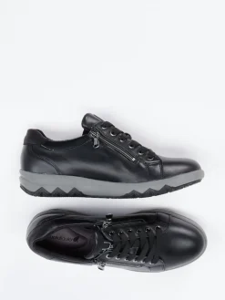 Damen Waldläufer – Schnürschuh aus Glattleder