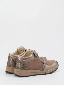 Damen Waldläufer – Schnürschuhe aus Veloursleder