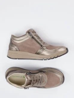 Damen Waldläufer – Schnürschuhe aus Veloursleder