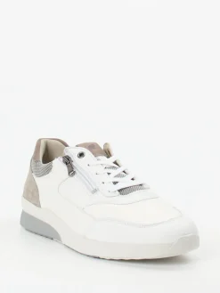 – Sneaker aus Kalbleder in Offwhite*Waldläufer Discount