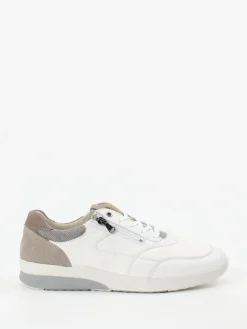 – Sneaker aus Kalbleder in Offwhite*Waldläufer Discount