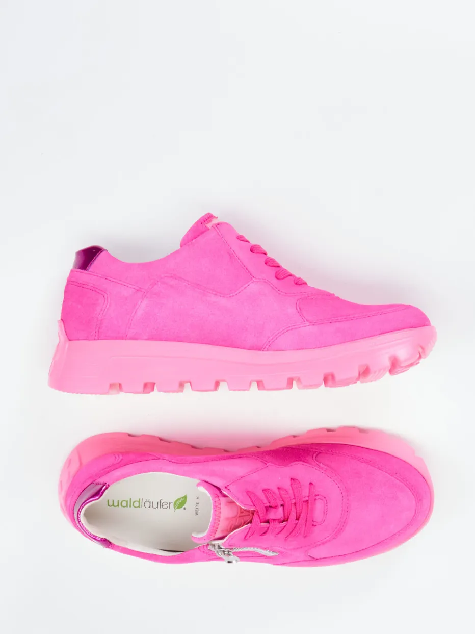 Damen Waldläufer – Sneaker aus Kalbleder in