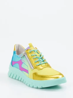 – Sneaker aus Textil in Metallic-color*Waldläufer Online