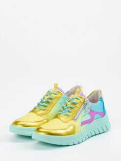 – Sneaker aus Textil in Metallic-color*Waldläufer Online