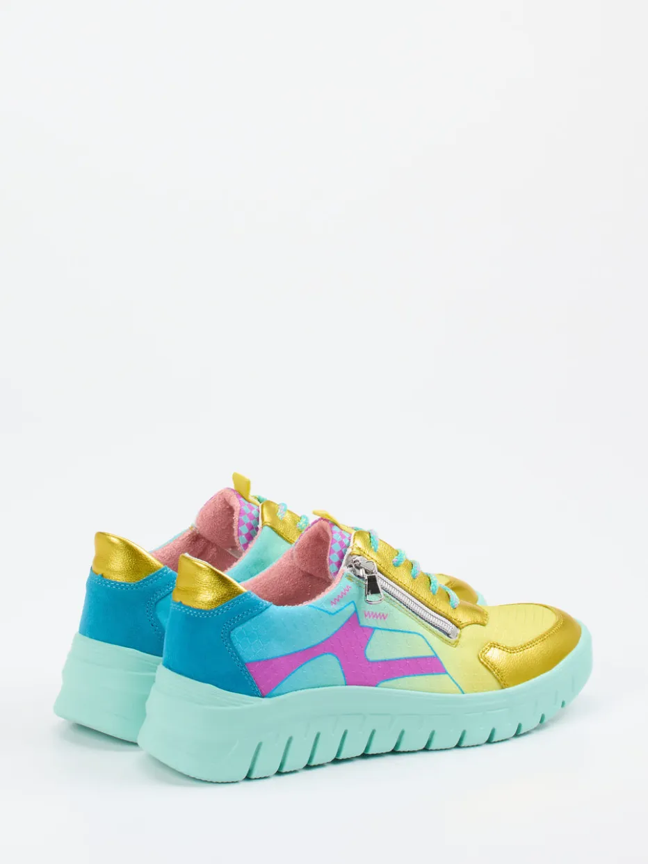 – Sneaker aus Textil in Metallic-color*Waldläufer Online