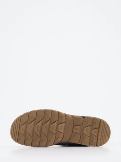 Damen Waldläufer – Stiefelette aus Veloursleder grau