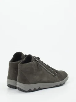 Damen Waldläufer – Stiefelette aus Veloursleder