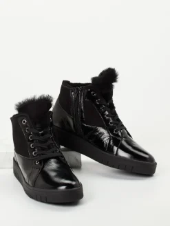 – Stiefeletten aus Lackleder*Waldläufer Sale