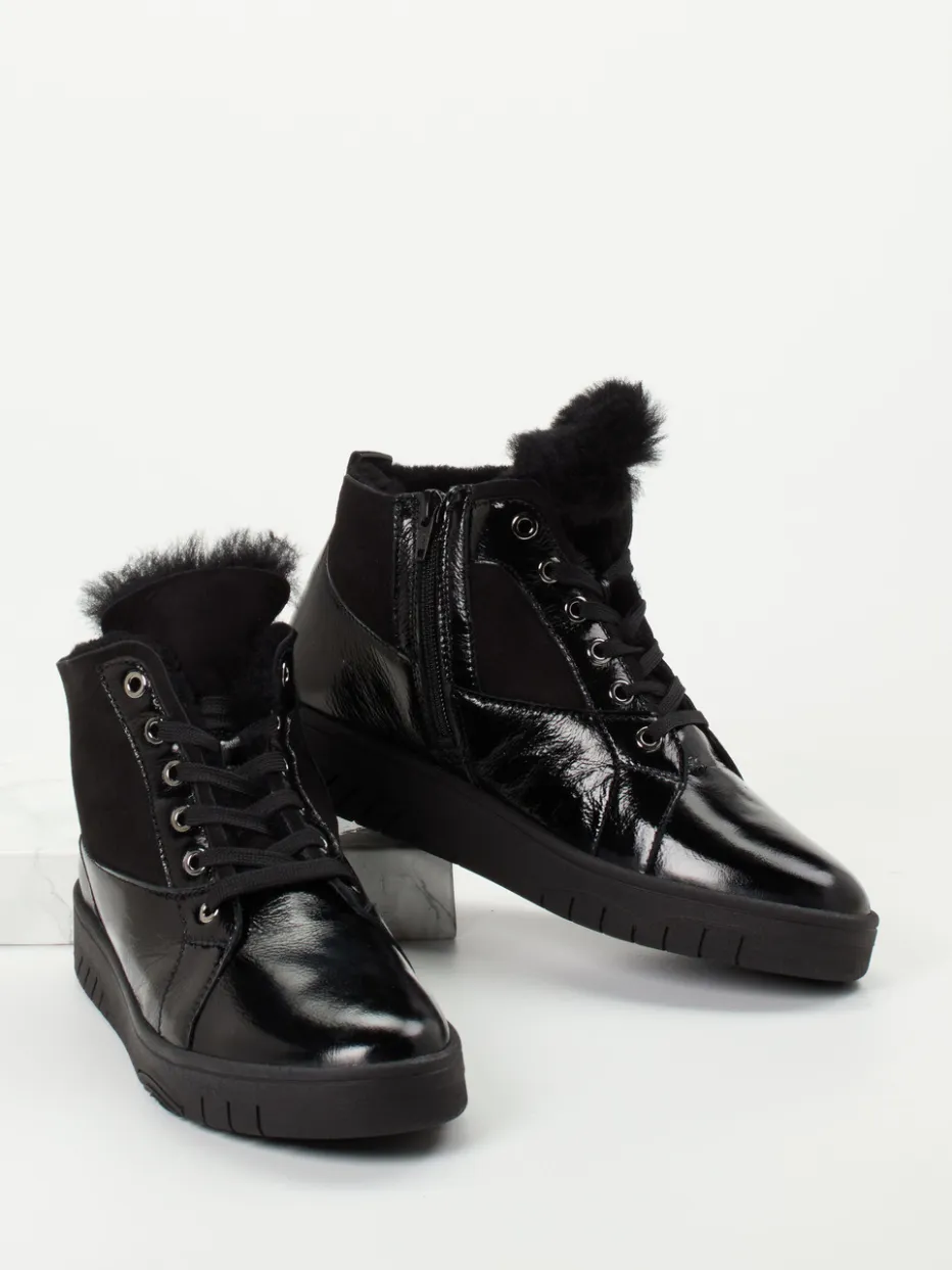 – Stiefeletten aus Lackleder*Waldläufer Sale