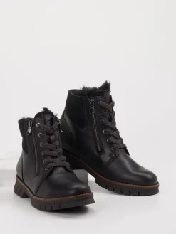 Damen Waldläufer – Stiefeletten aus Leder