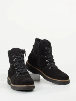 Damen Waldläufer – Stiefeletten aus Nubukleder in